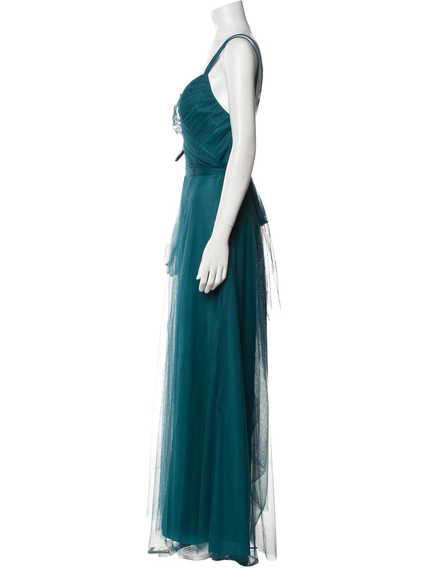 Wtoo by Watters V-Neck Long Dress w/ Tags