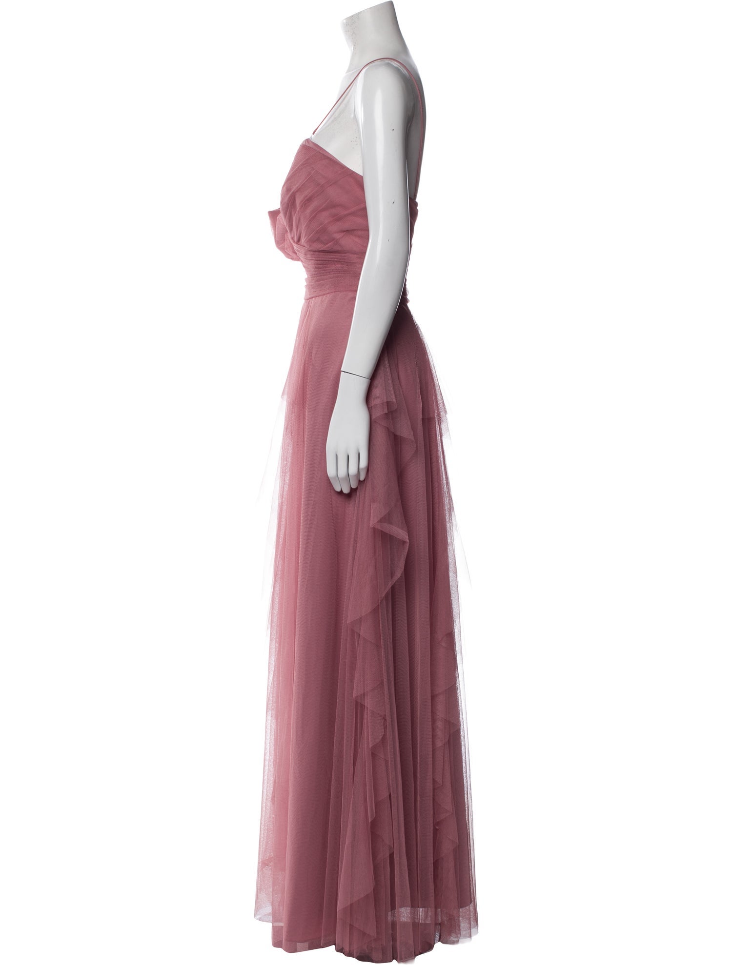 Wtoo by Watters Square Neckline Long Dress w/ Tags
