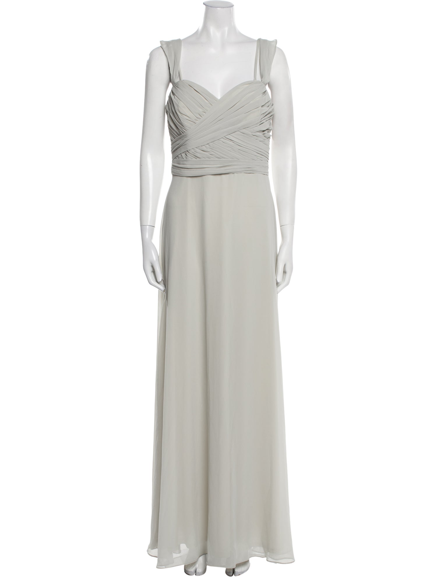 Wtoo by Watters Square Neckline Long Dress w/ Tags