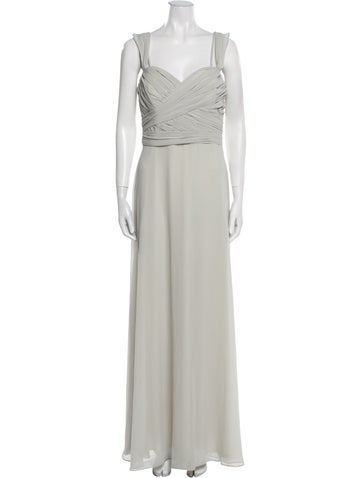 Wtoo by Watters Dresses Square Neckline Long Dress M