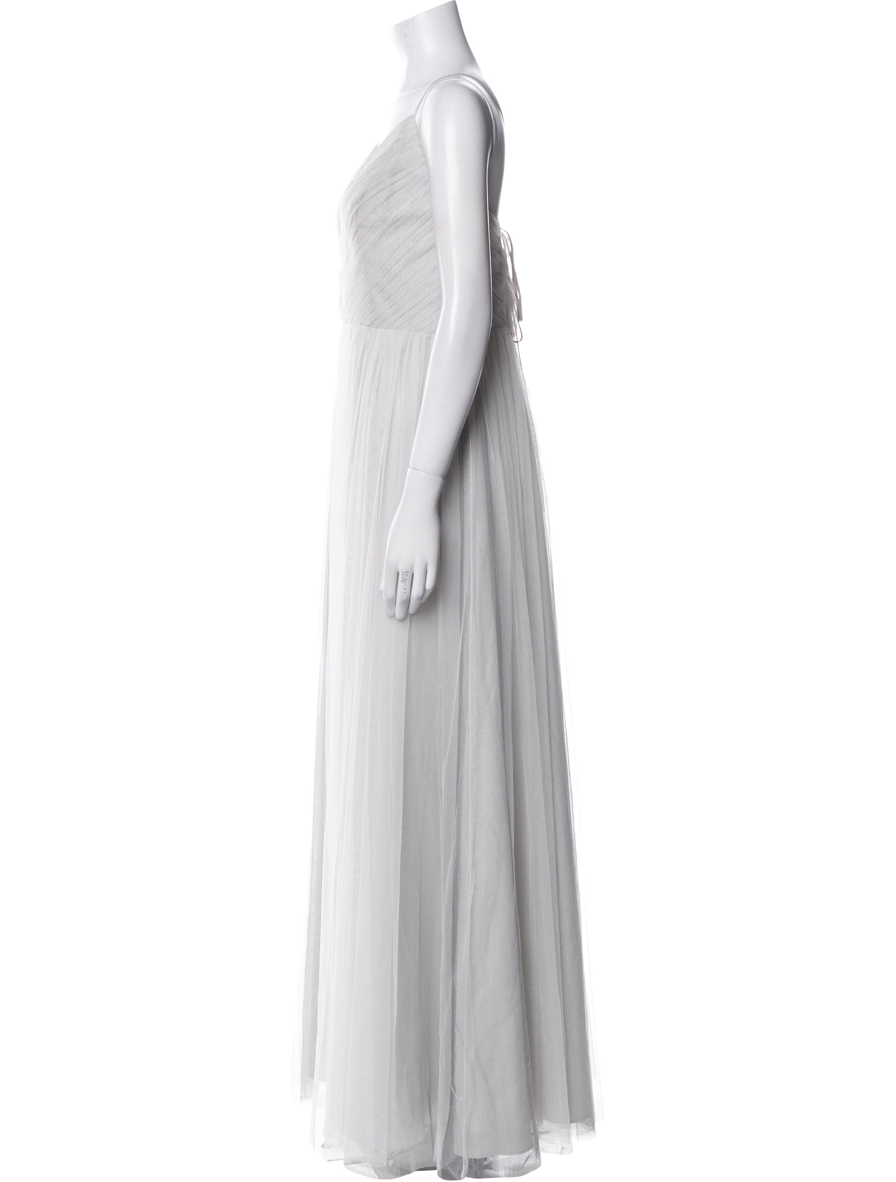Wtoo by Watters V-Neck Long Dress