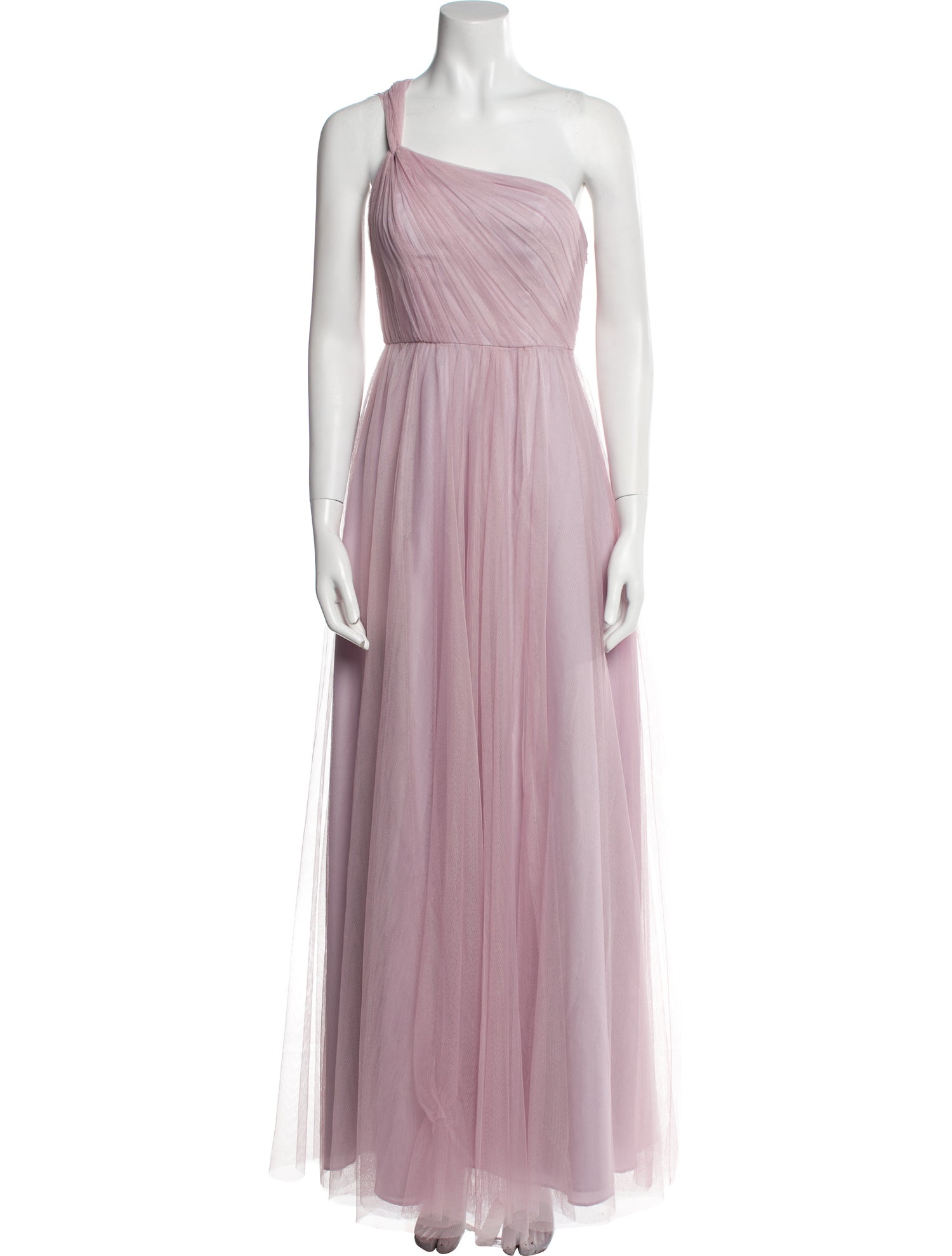 Wtoo by Watters One-Shoulder Long Dress w/ Tags