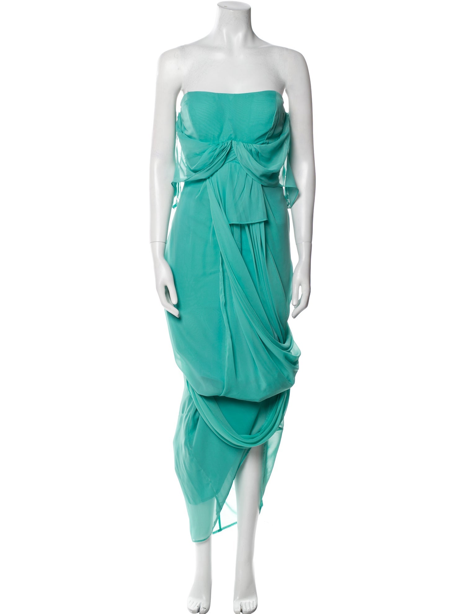 Wtoo by Watters Strapless Long Dress