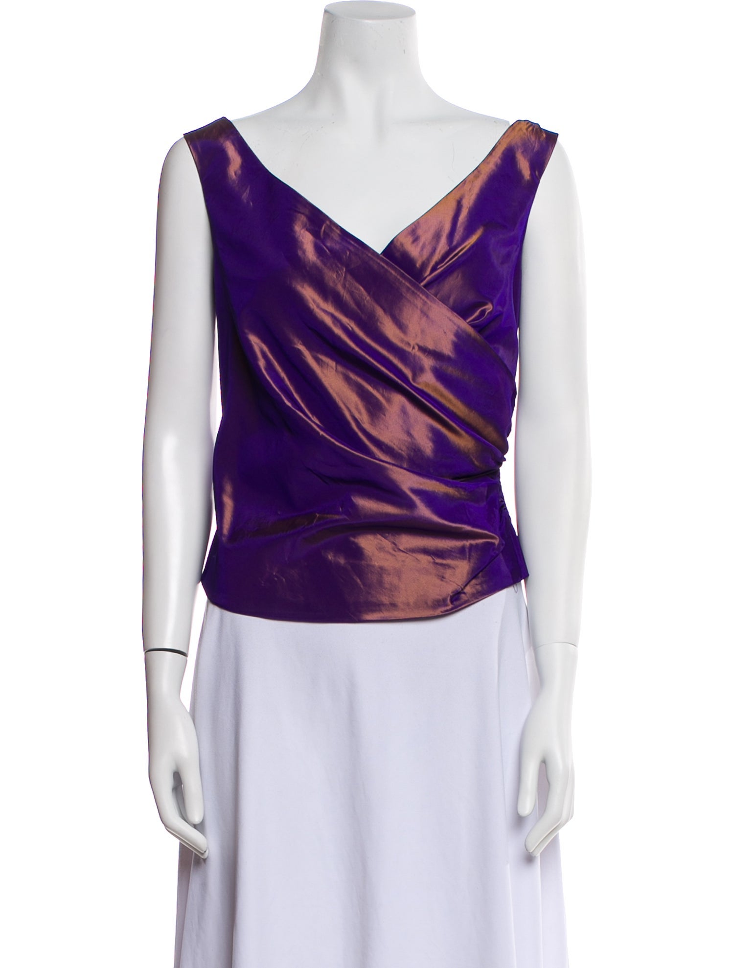 Wtoo by Watters V-Neck Sleeveless Top