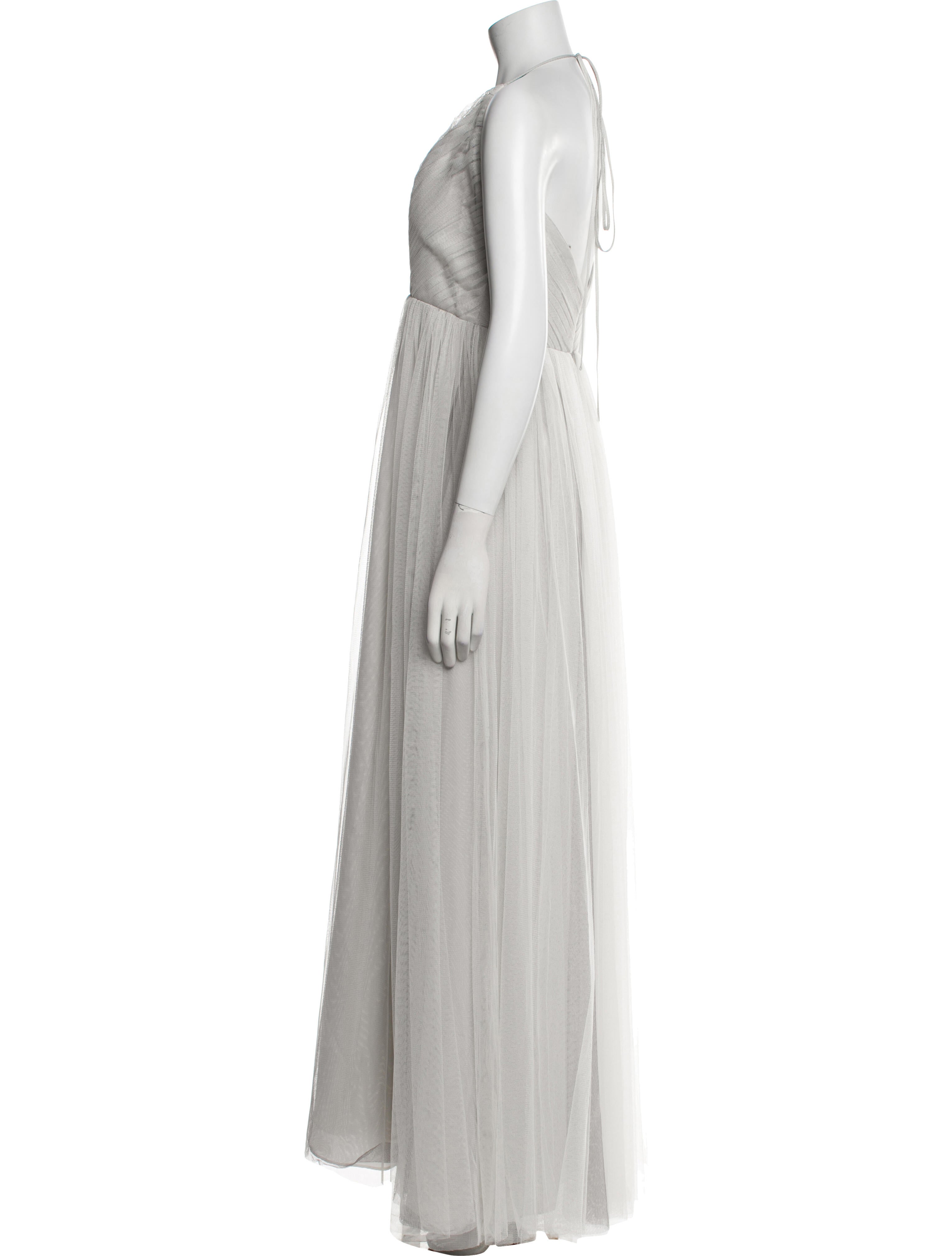 Wtoo by Watters V-Neck Long Dress