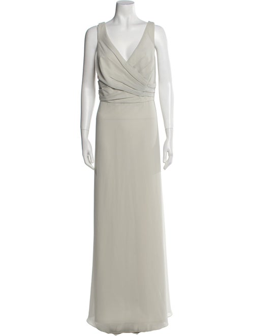 Wtoo by Watters V-Neck Long Dress