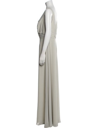 Wtoo by Watters V-Neck Long Dress