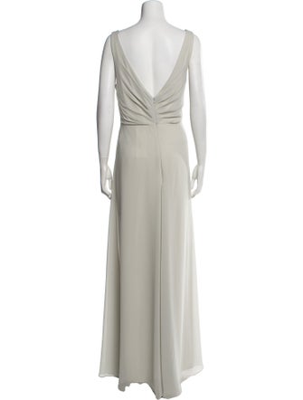 Wtoo by Watters V-Neck Long Dress