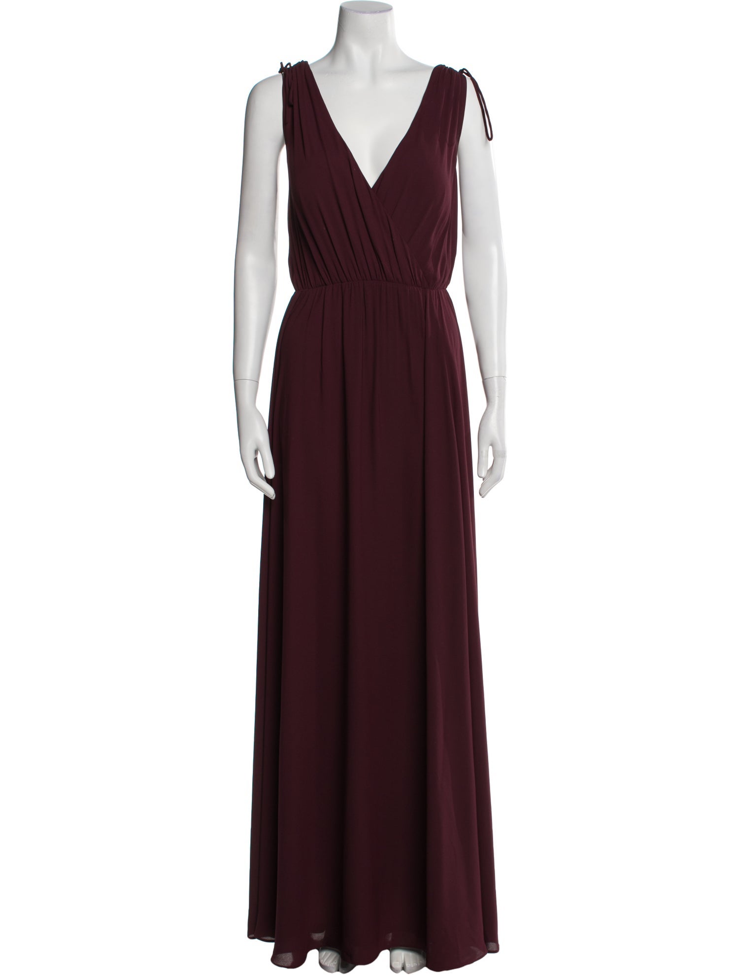 Wtoo by Watters V-Neck Long Dress