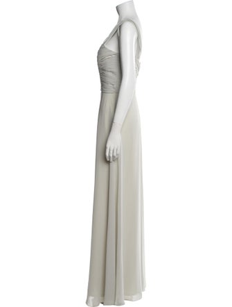 Wtoo by Watters Square Neckline Long Dress