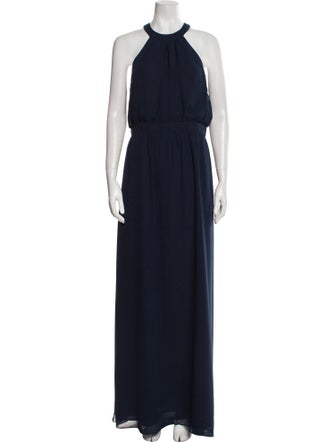 Wtoo by Watters Halterneck Long Dress