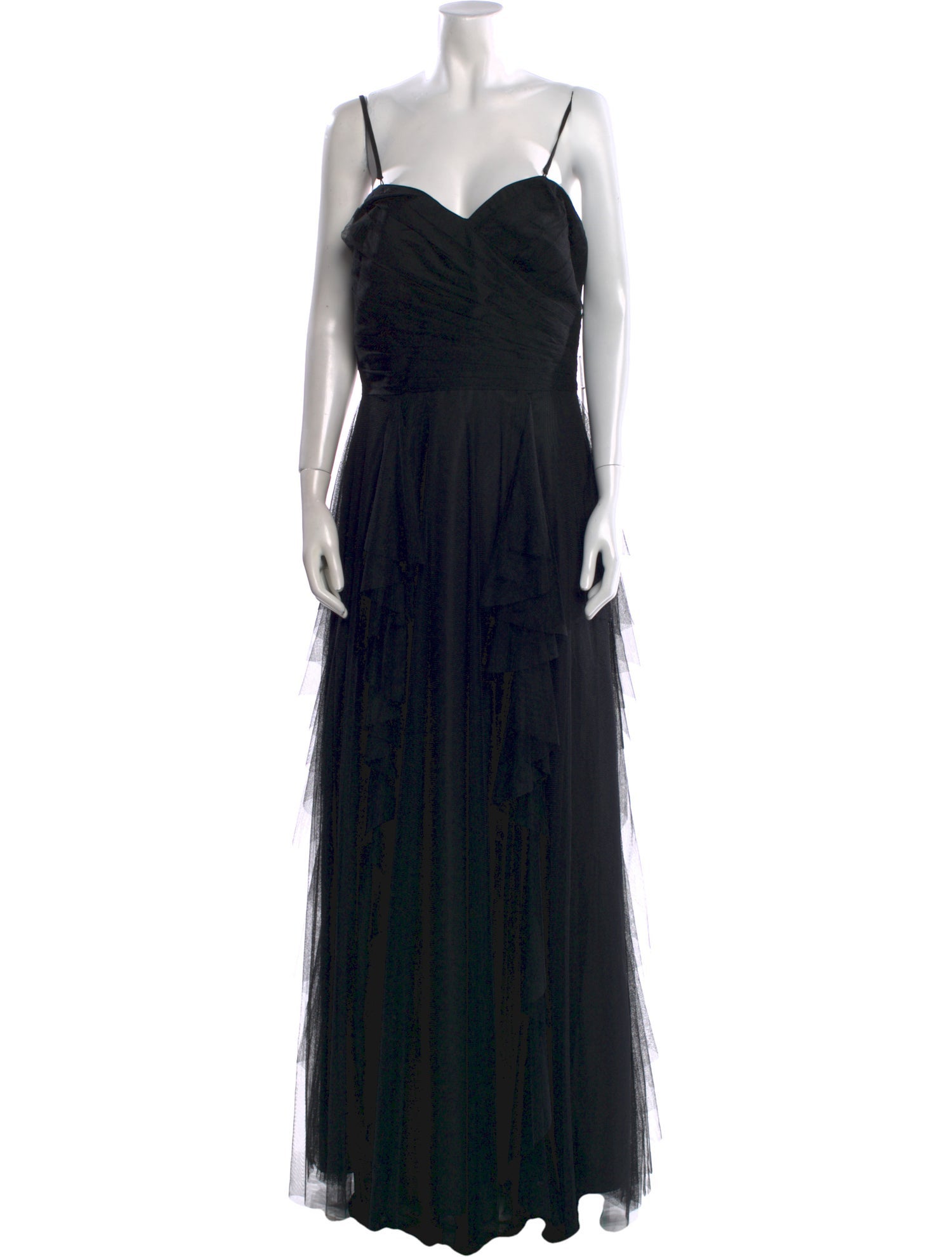 Wtoo by Watters Square Neckline Long Dress