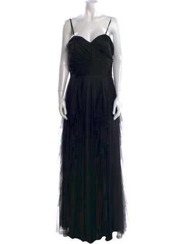 Wtoo by Watters Dresses Square Neckline Long Dress L