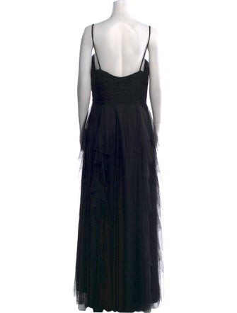 Wtoo by Watters Square Neckline Long Dress