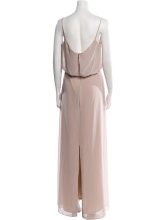 Wtoo by Watters Square Neckline Long Dress