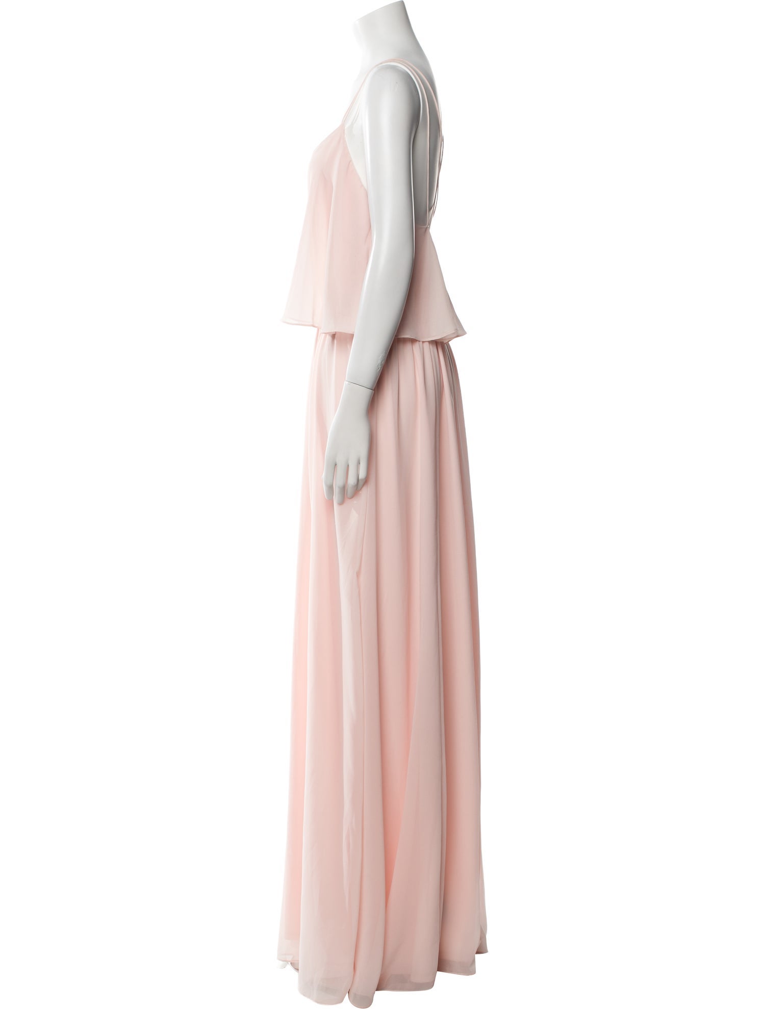 Wtoo by Watters V-Neck Long Dress