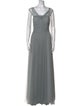 Wtoo by Watters Square Neckline Long Dress