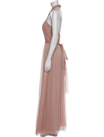 Wtoo by Watters Halterneck Long Dress