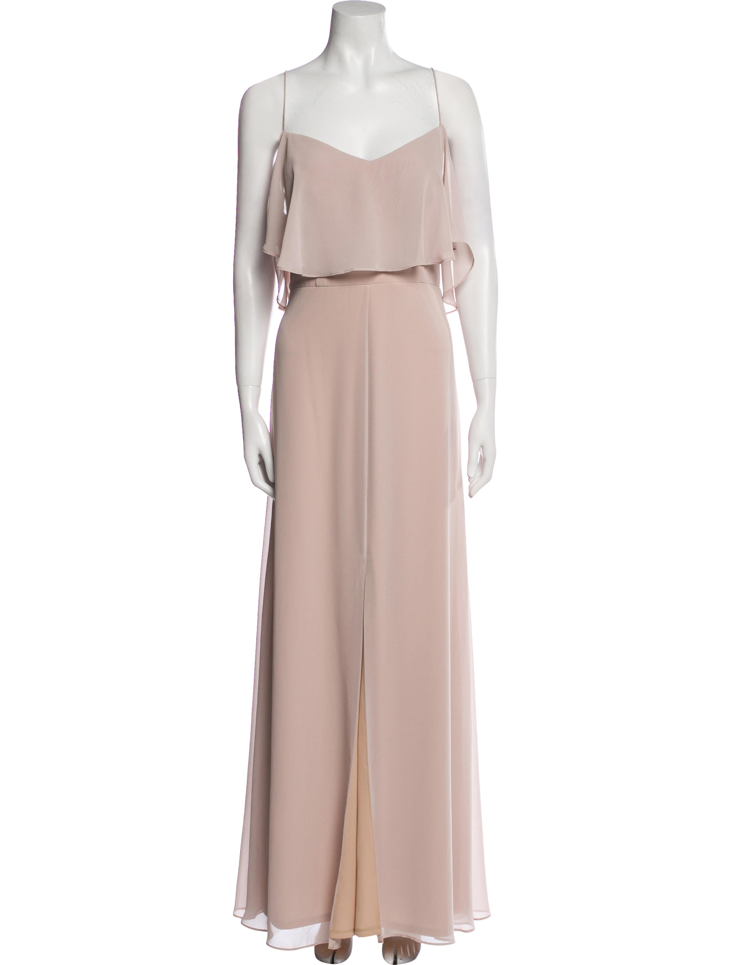 Wtoo by Watters Square Neckline Long Dress w/ Tags