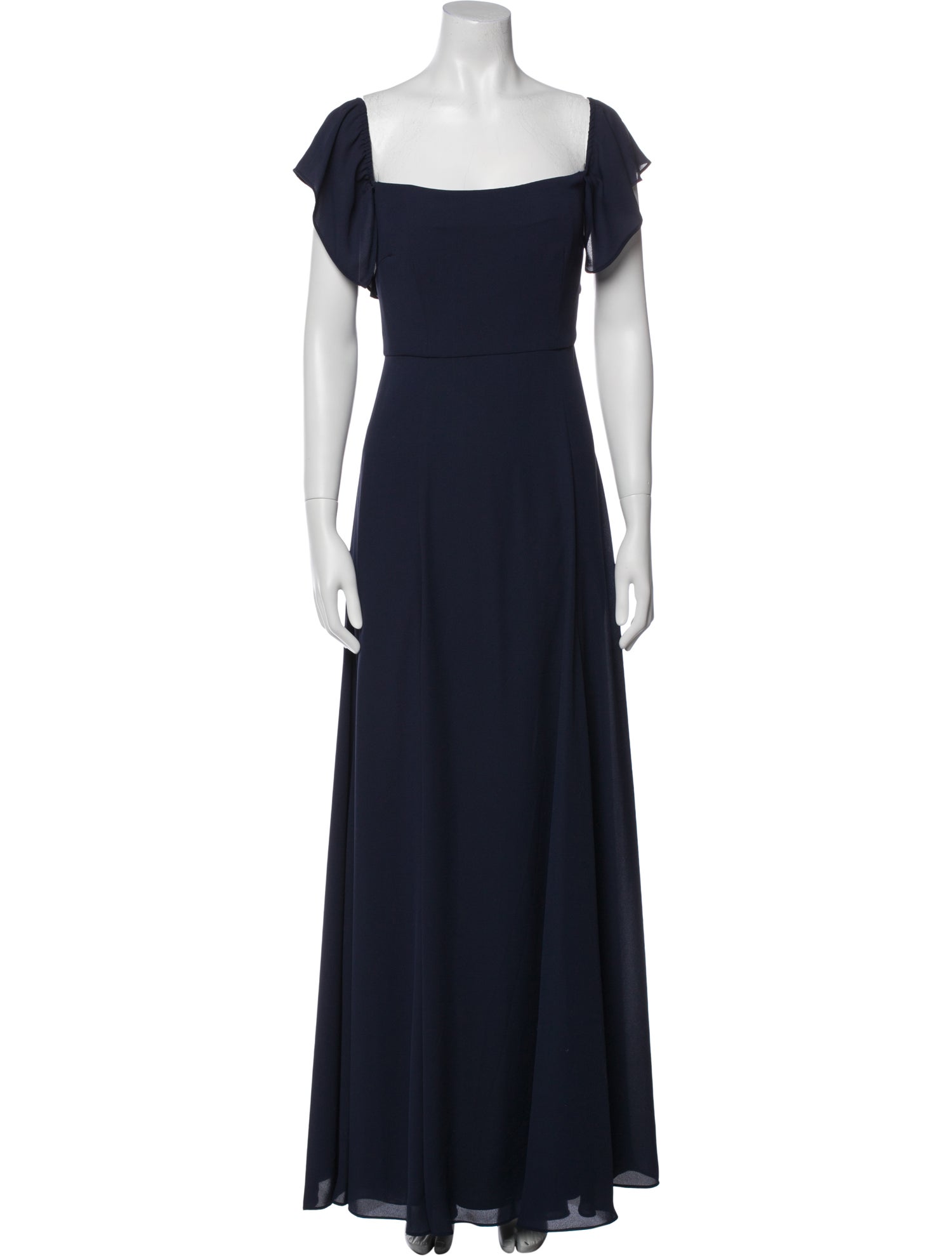 Wtoo by Watters Square Neckline Long Dress
