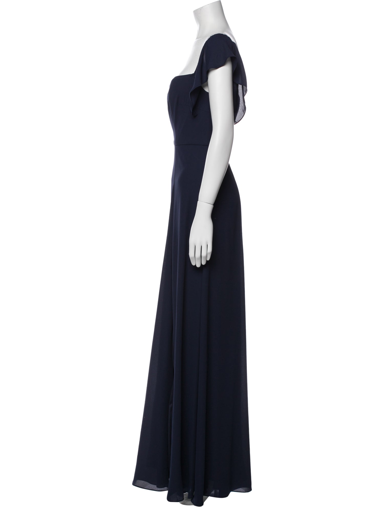 Wtoo by Watters Square Neckline Long Dress
