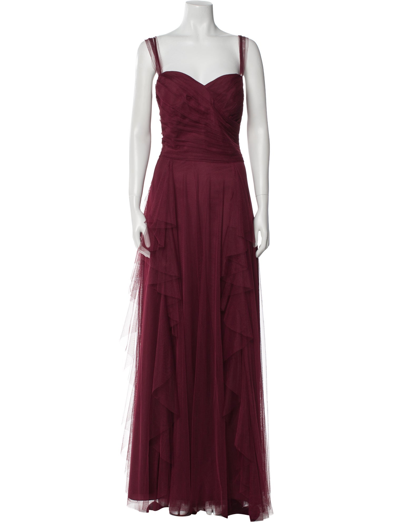 Wtoo by Watters Square Neckline Long Dress