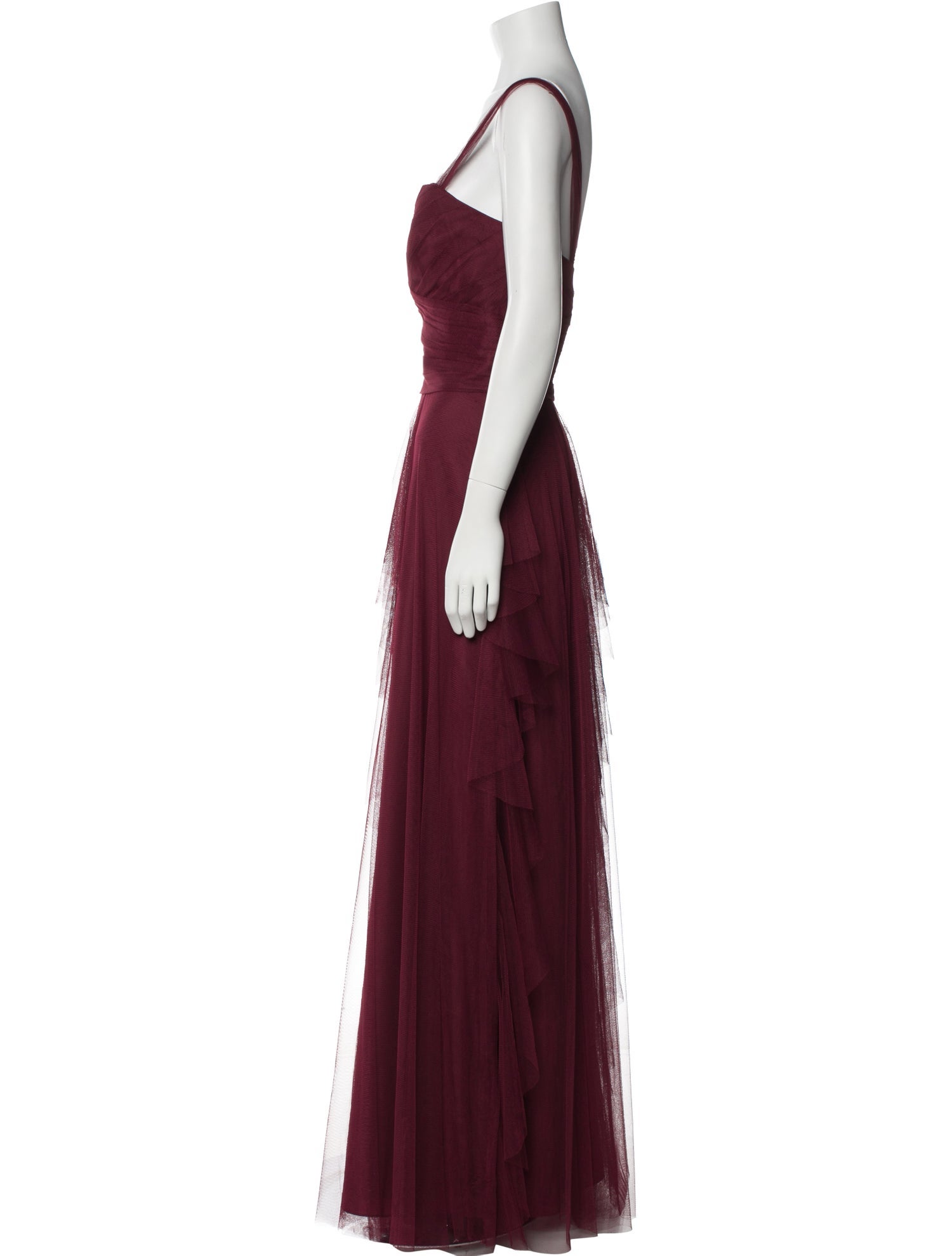 Wtoo by Watters Square Neckline Long Dress