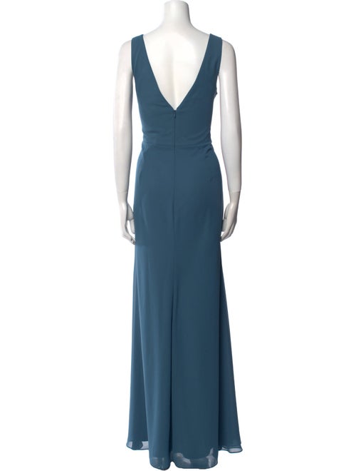 Wtoo by Watters Bateau Neckline Long Dress