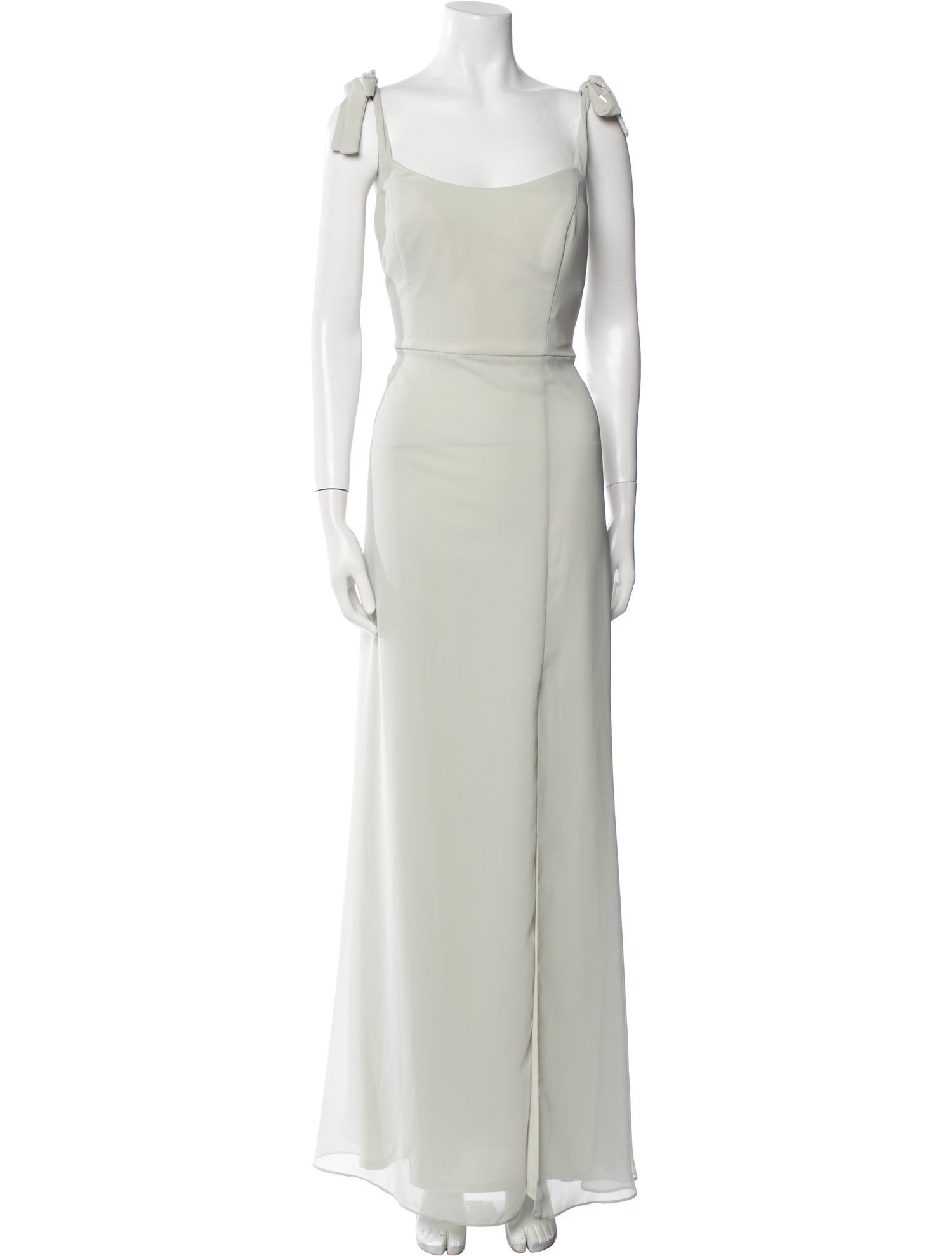 Wtoo by Watters Square Neckline Long Dress