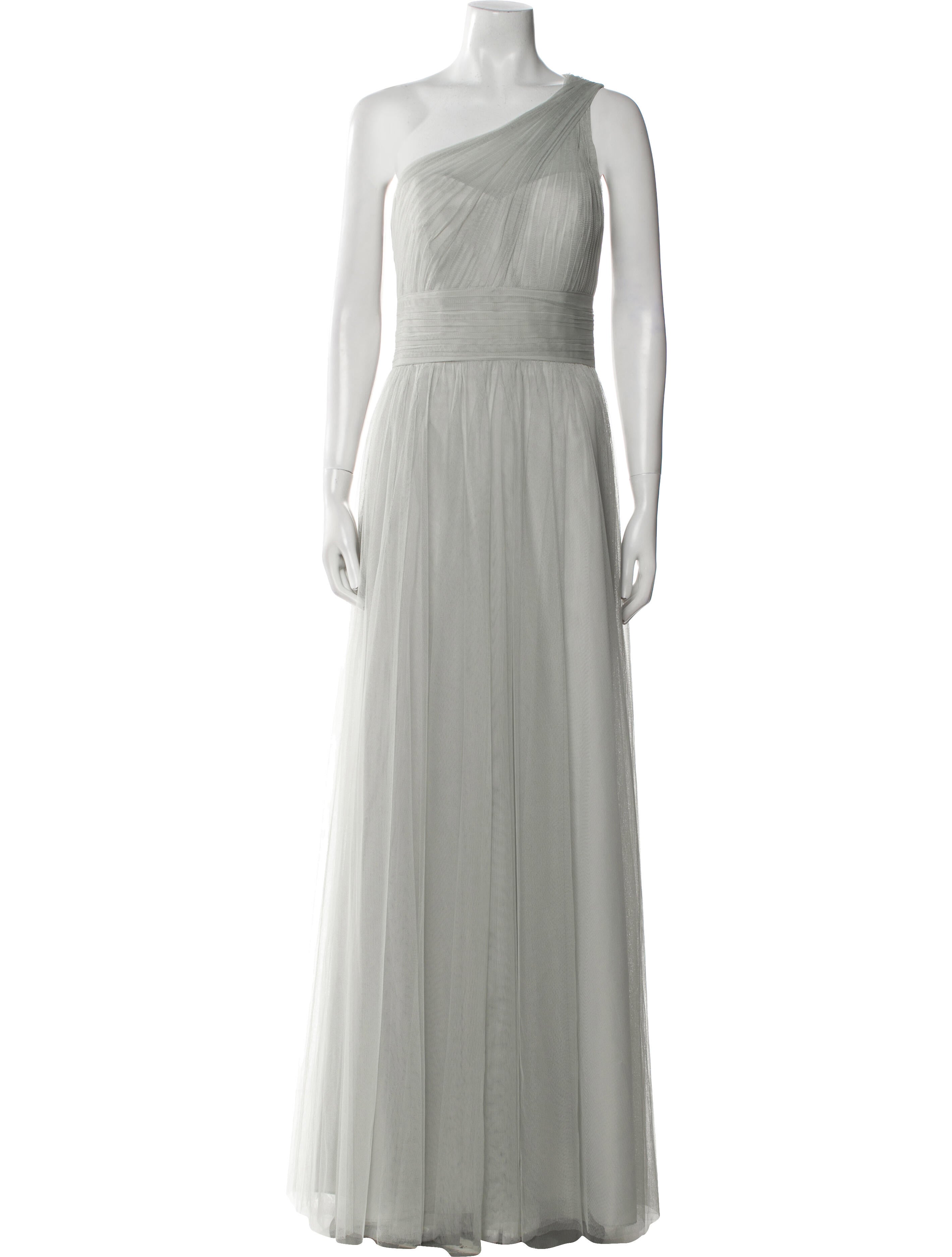 Wtoo by Watters One-Shoulder Long Dress w/ Tags