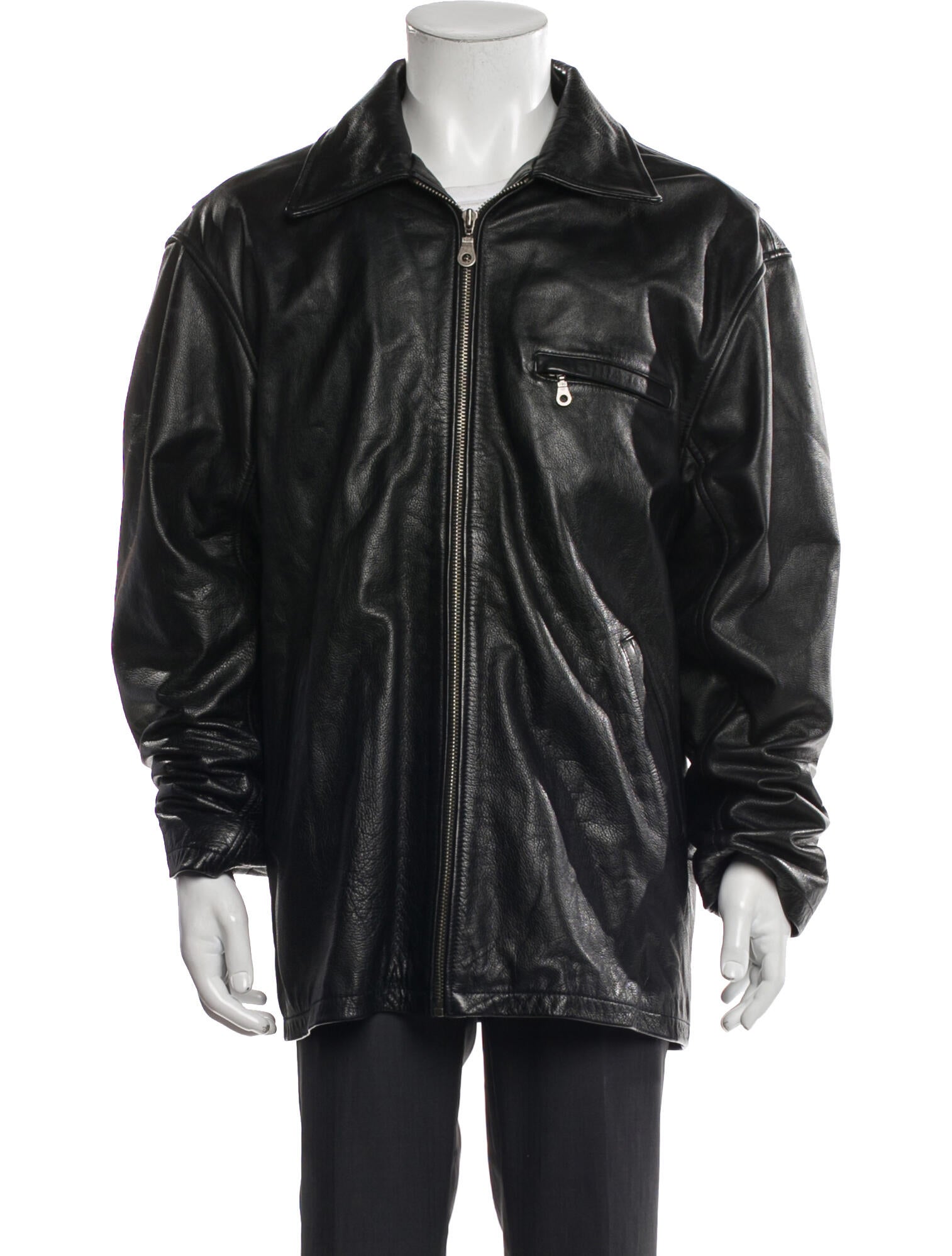 Wilsons Leather Leather Moto Jacket