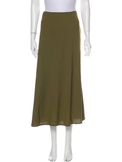 Shaina Mote Midi Length Skirt Green