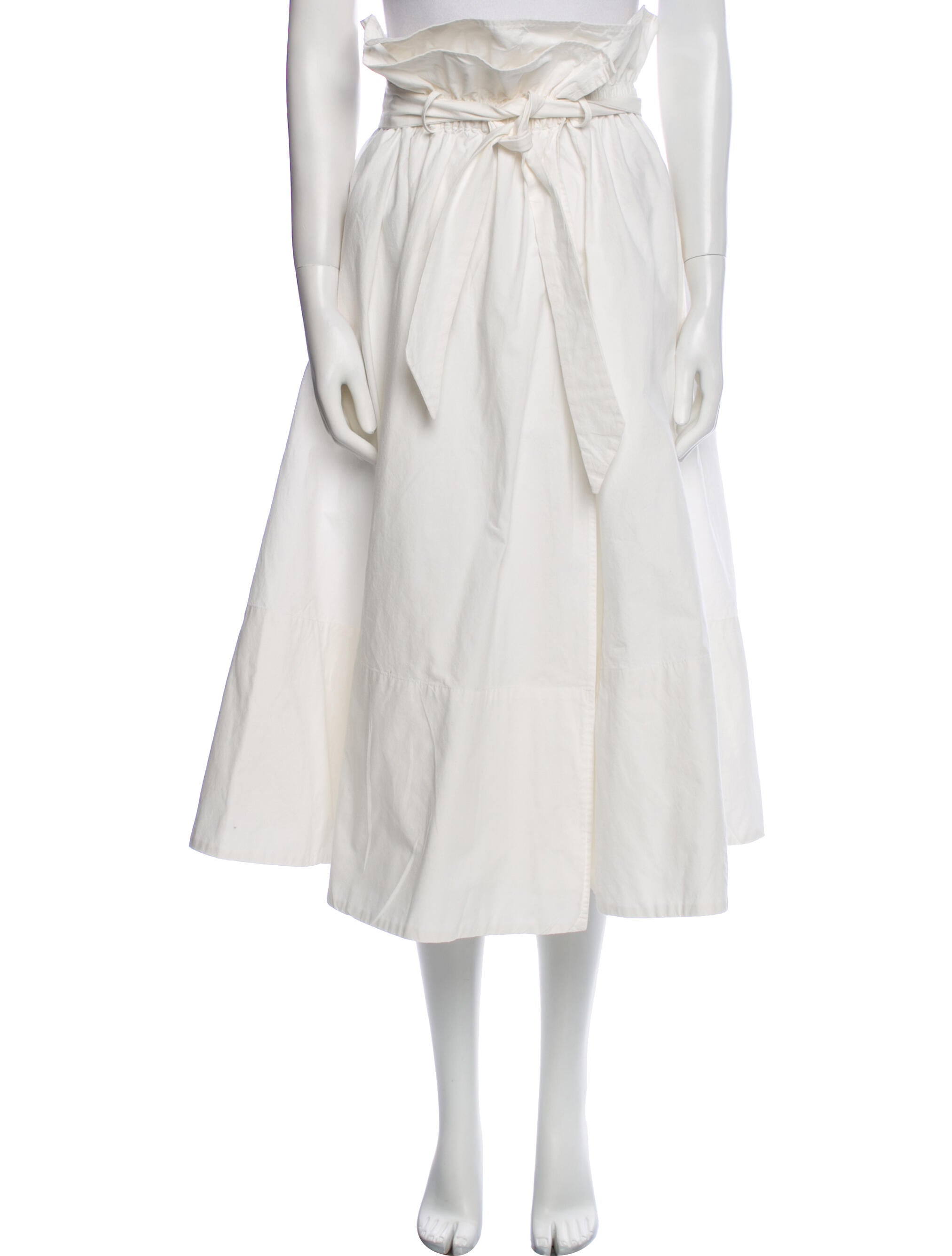 Shaina Mote Ruffle Embellishment Midi Length Skirt