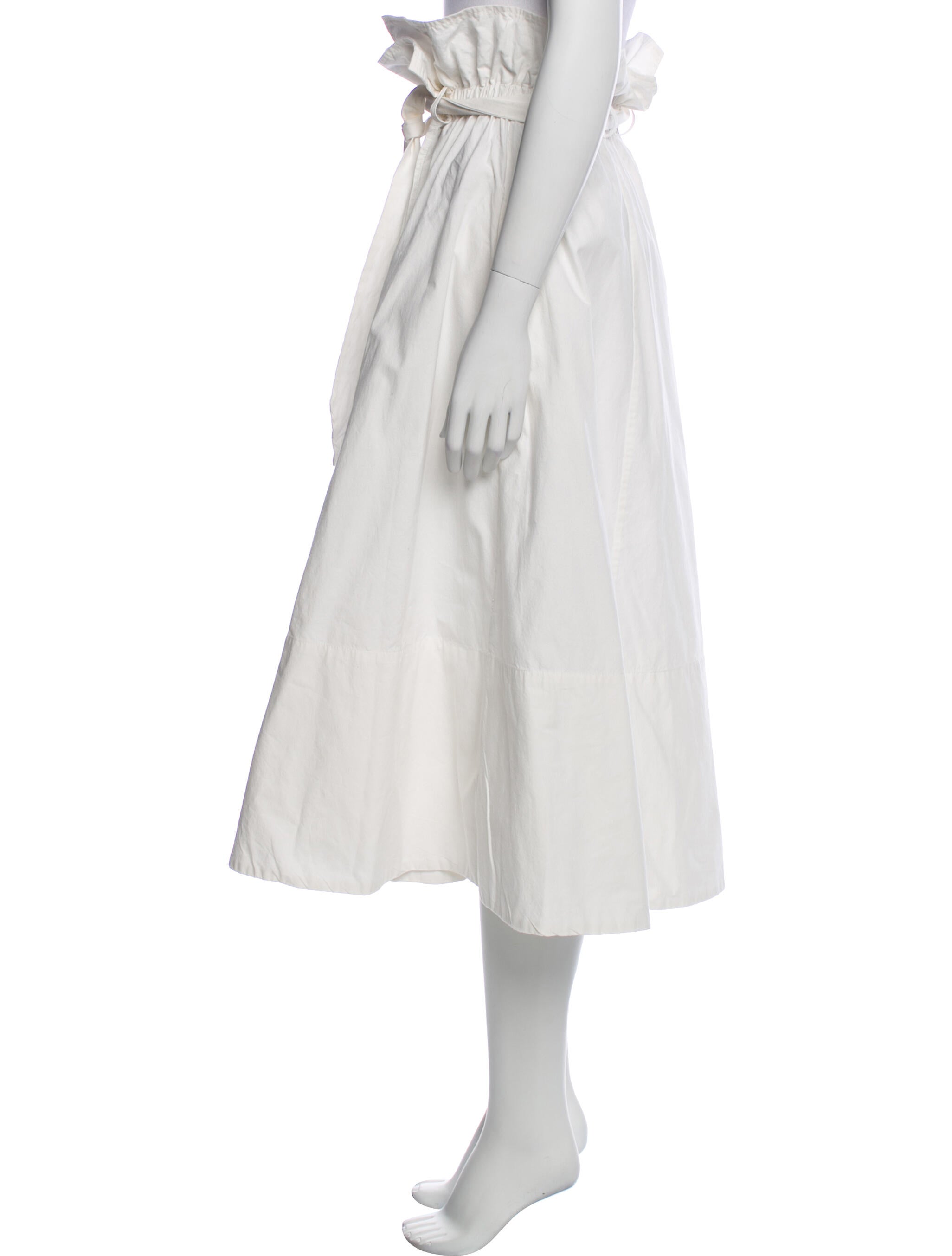 Shaina Mote Ruffle Embellishment Midi Length Skirt