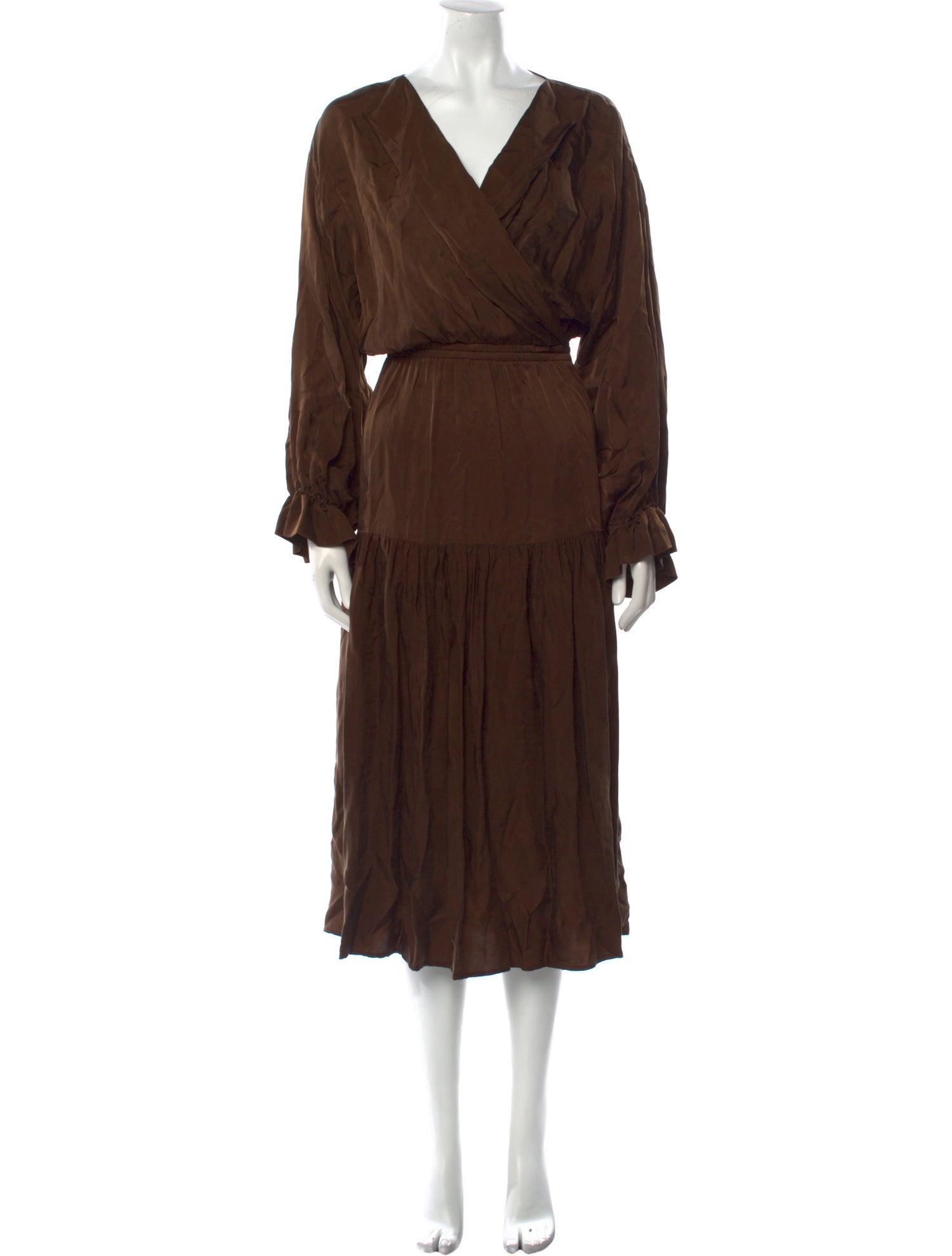 Shaina Mote V-Neck Long Dress