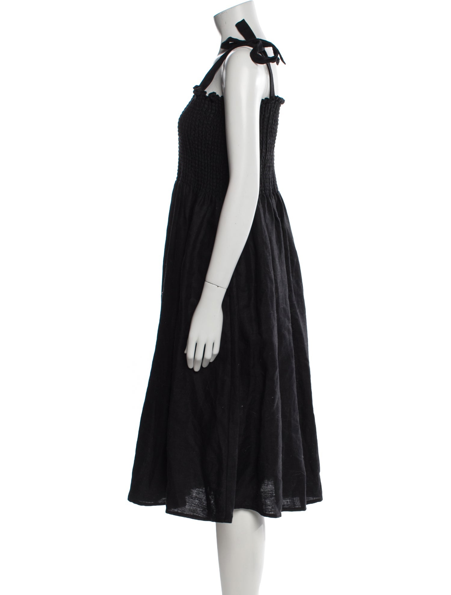 Shaina Mote Square Neckline Midi Length Dress