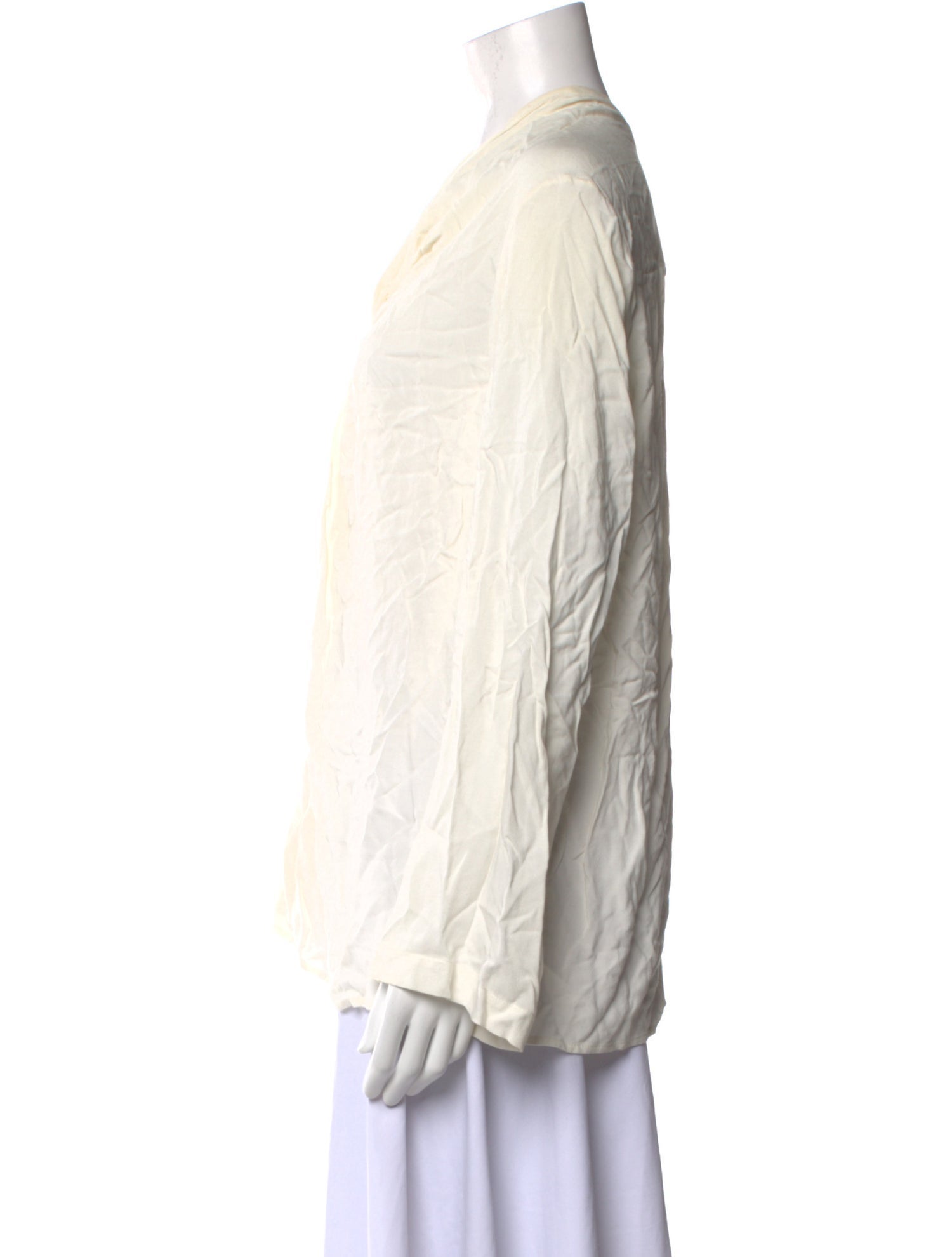 Shaina Mote V-Neck Long Sleeve Blouse