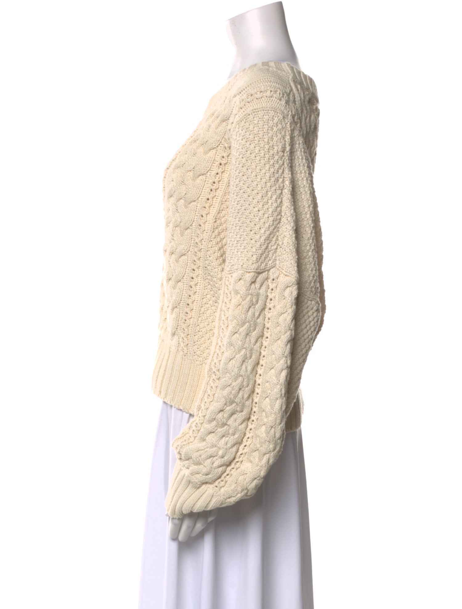 Shaina Mote Corduroy Bateau Neckline Sweatshirt