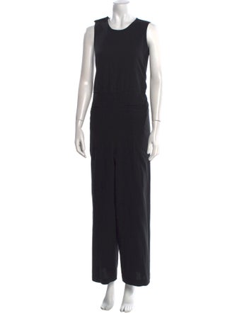 Shaina Mote Linen Crew Neck Jumpsuit