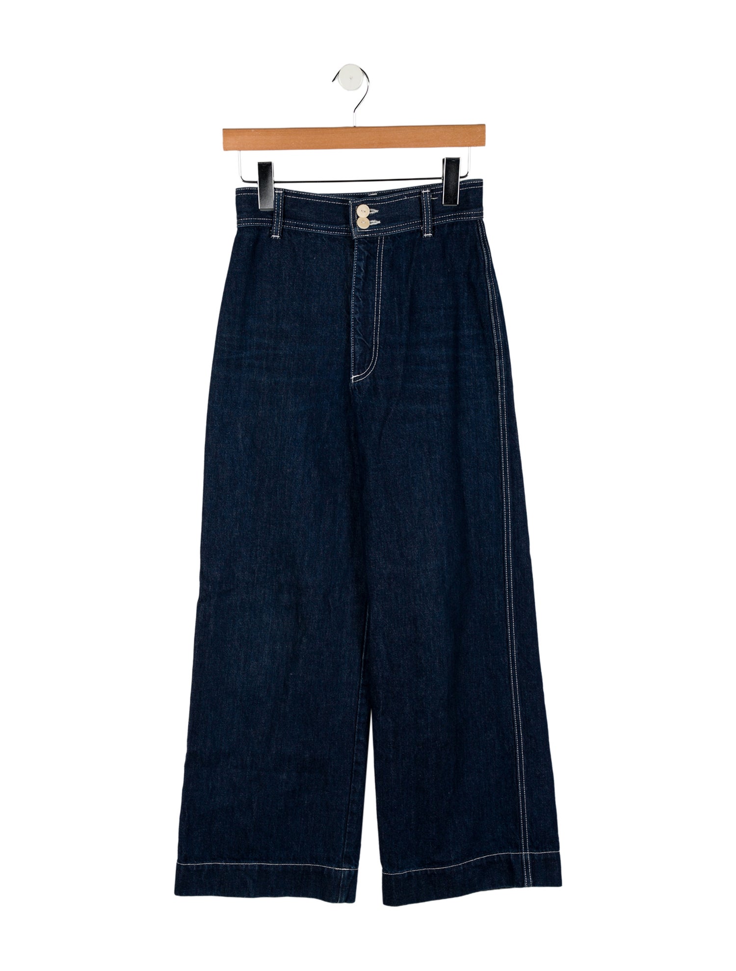 Shaina Mote Mid-Rise Wide Leg Jeans