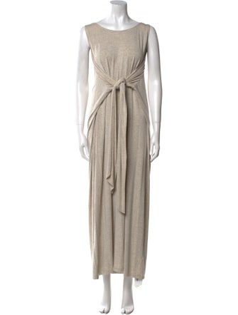 Shaina Mote Scoop Neck Long Dress
