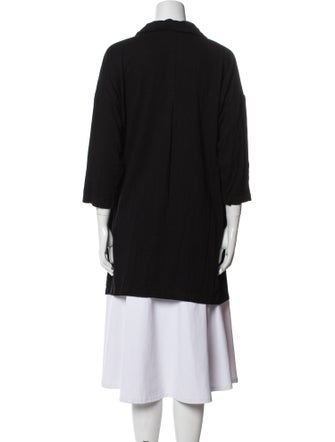 Shaina Mote Mock Neck Three-Quarter Sleeve Sweatshirt