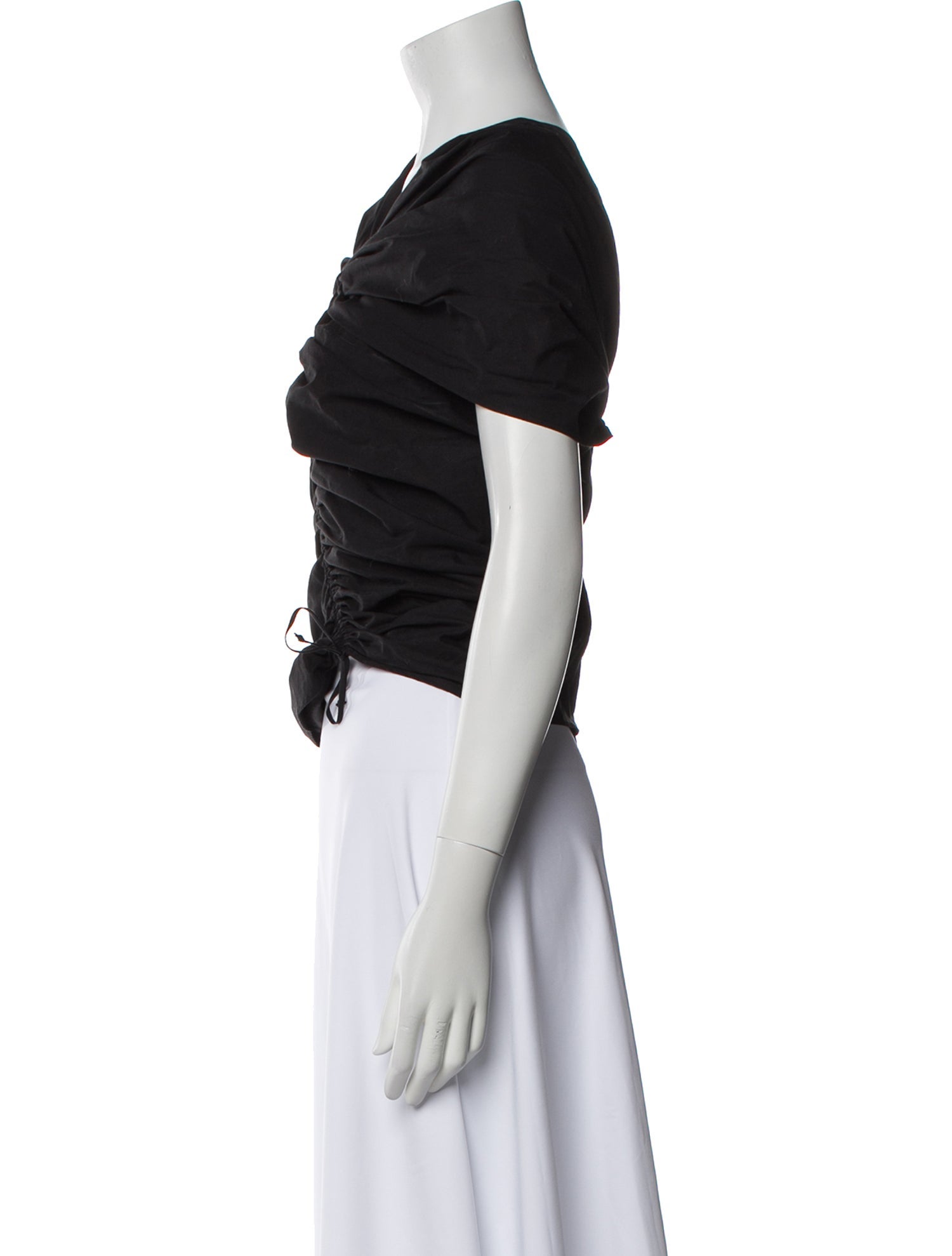 Shaina Mote One-Shoulder Sleeveless Crop Top