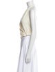 Shaina Mote Halterneck Sleeveless Crop Top