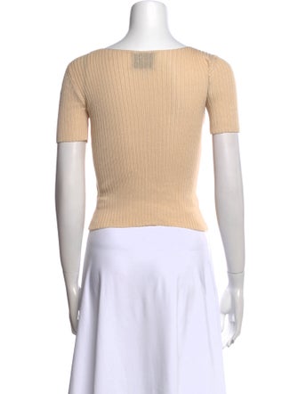 Shaina Mote Bateau Neckline Short Sleeve Top