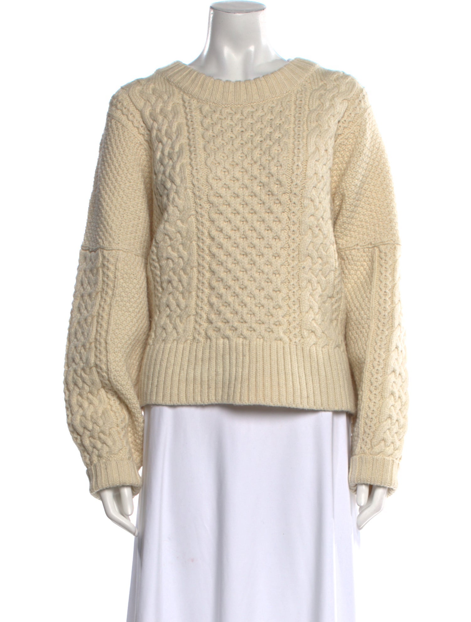 Shaina Mote Wool Crew Neck Sweater