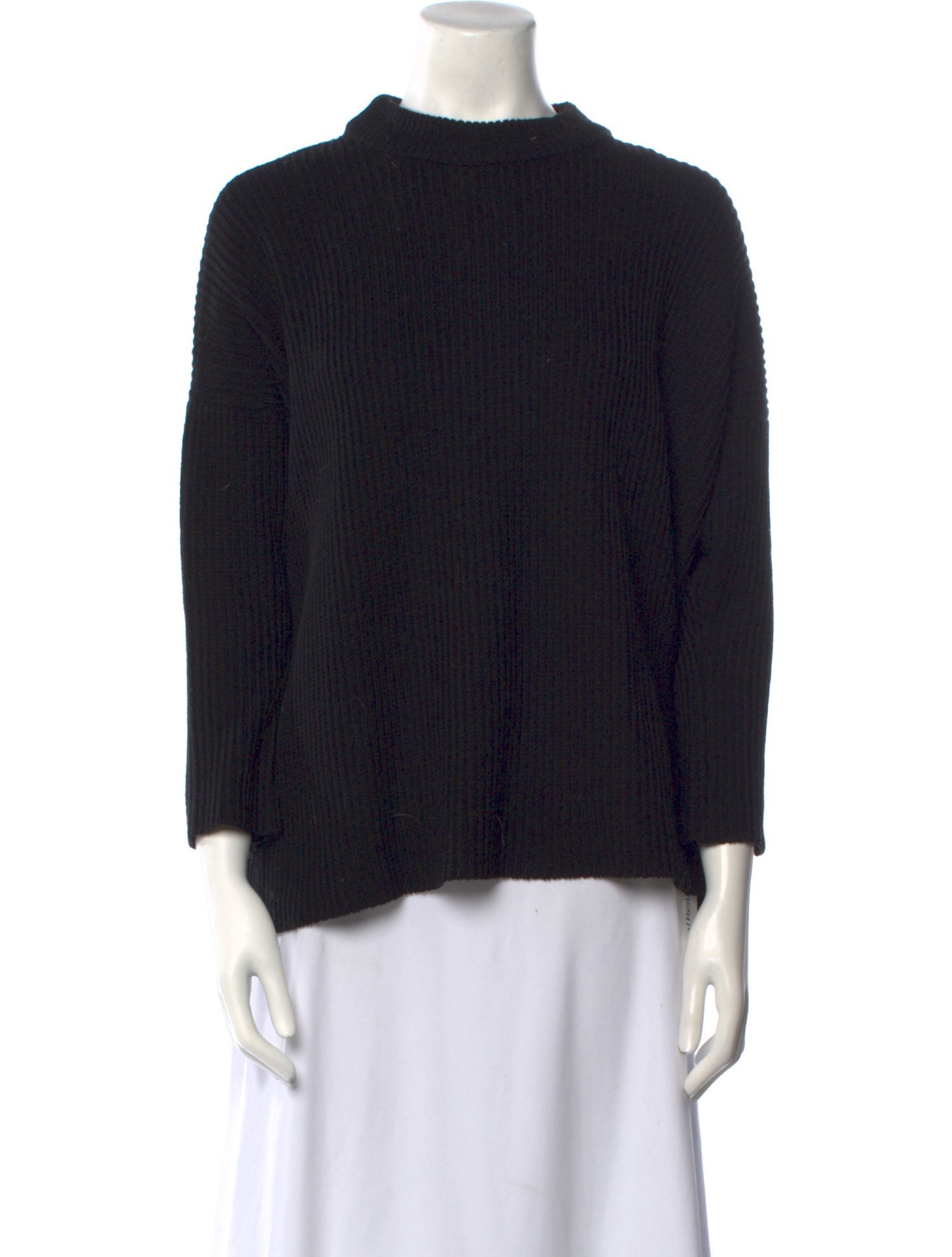 Shaina Mote Merino Wool Mock Neck Sweater