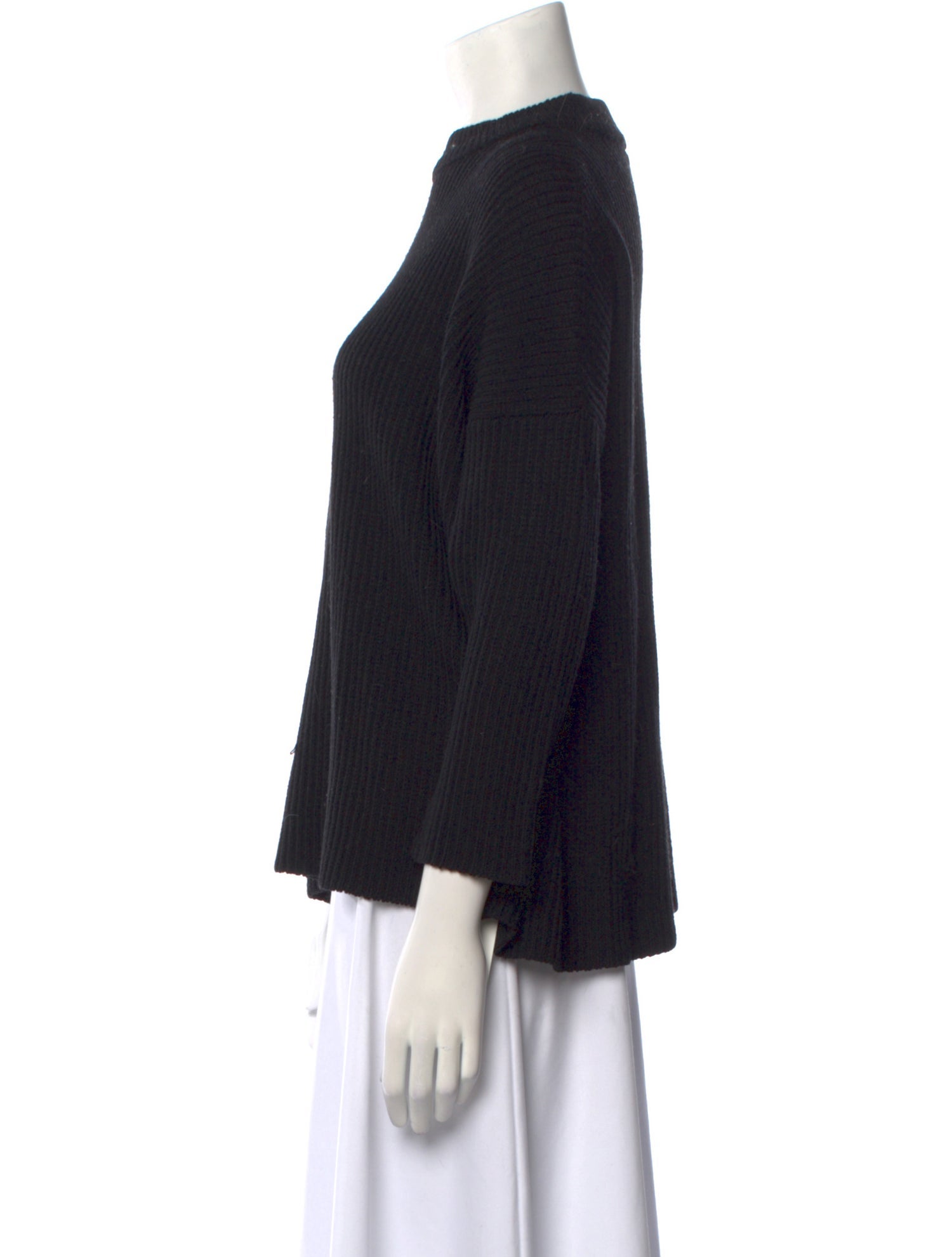 Shaina Mote Merino Wool Mock Neck Sweater
