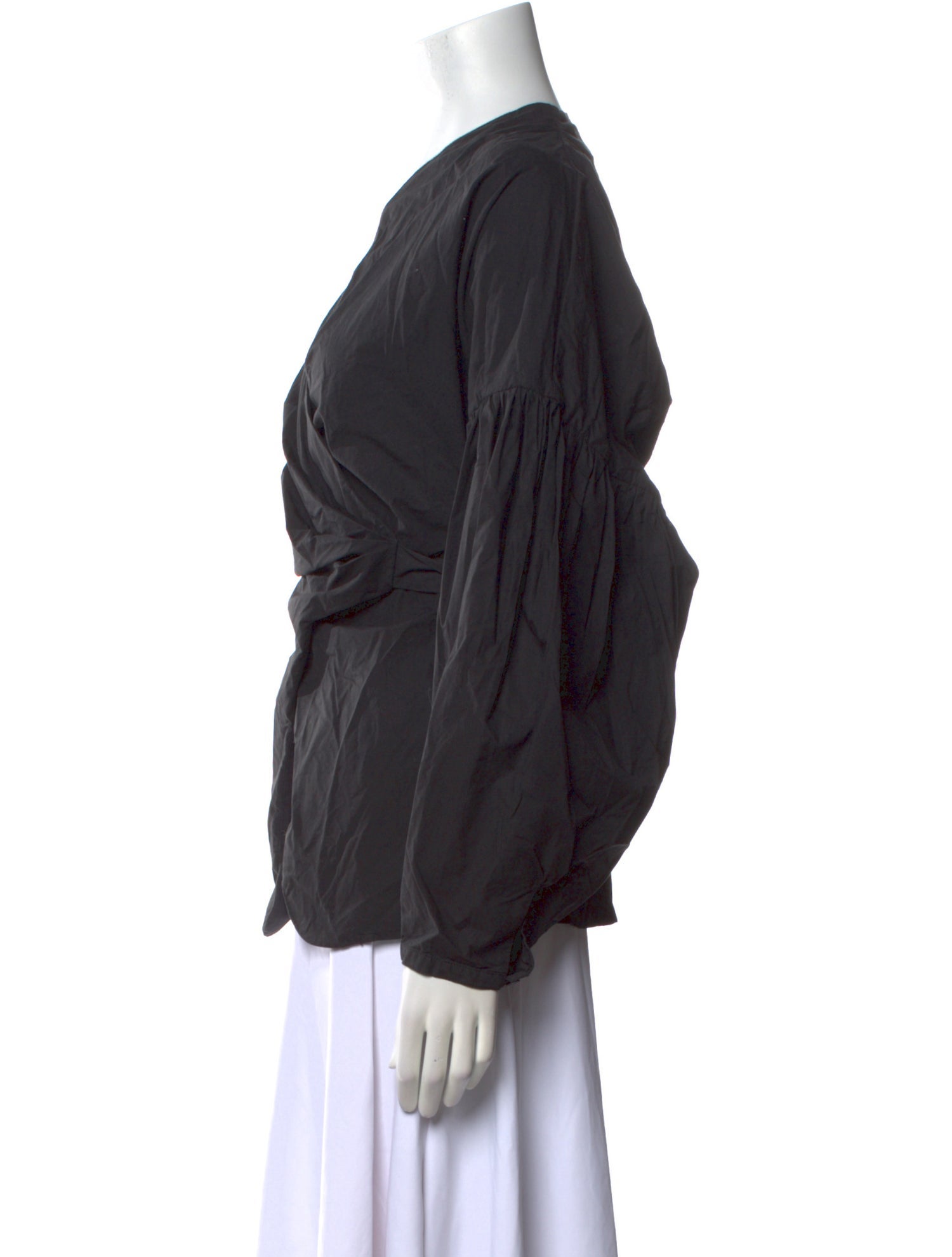 Shaina Mote V-Neck Long Sleeve Blouse