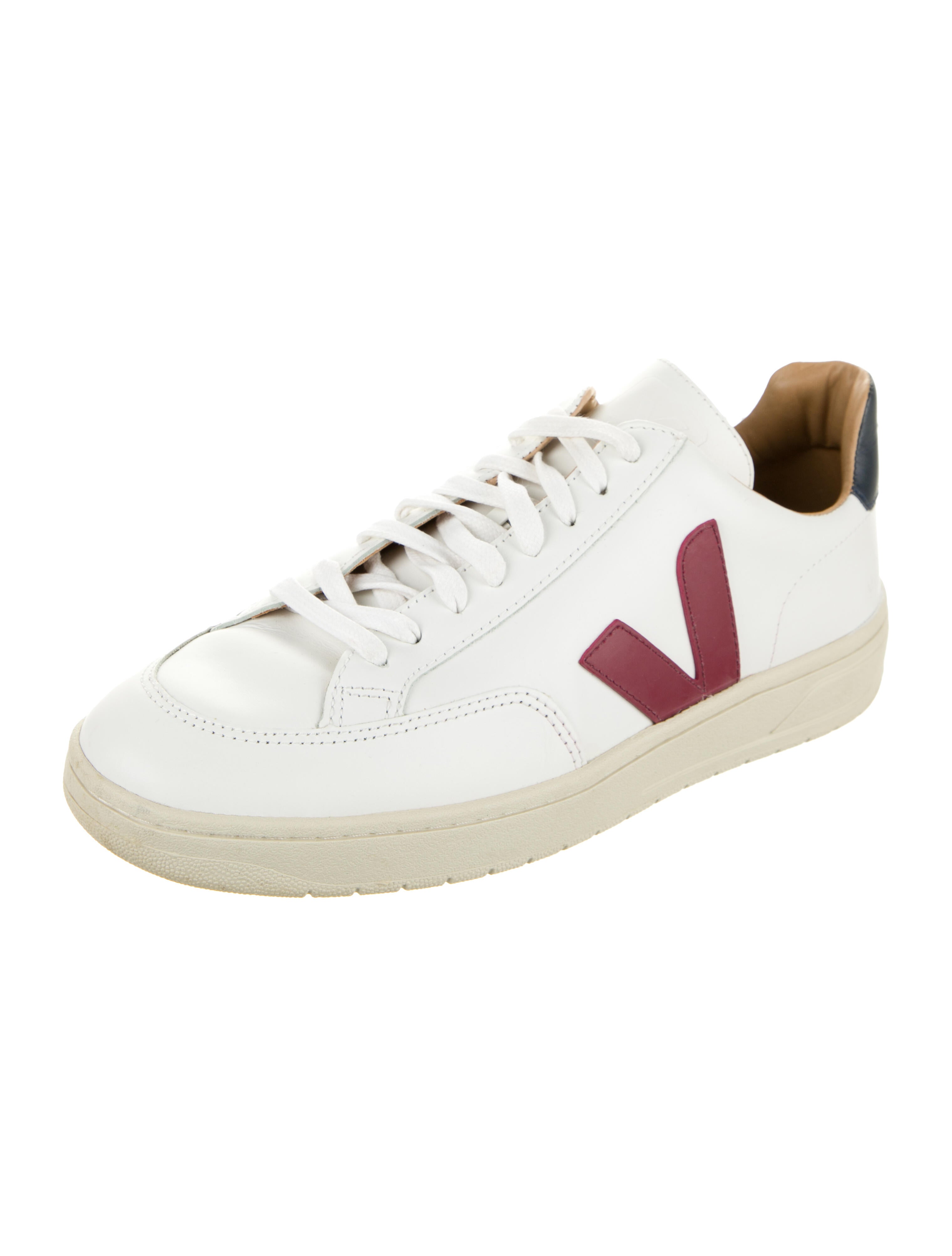 Veja Leather Low-Top Sneakers
